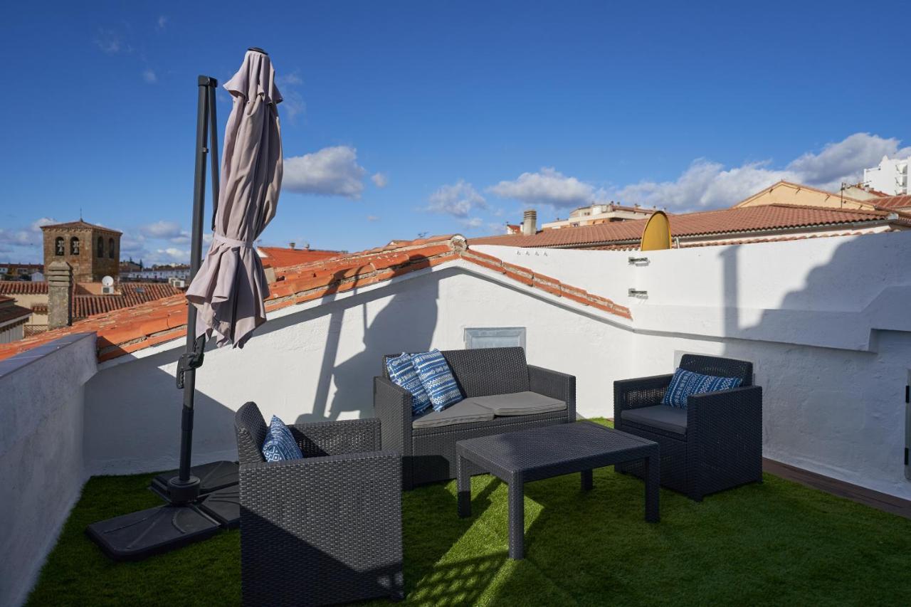 Duplex Casa De Las Argollas Grand Suite Parking Gratis Plasencia Buitenkant foto